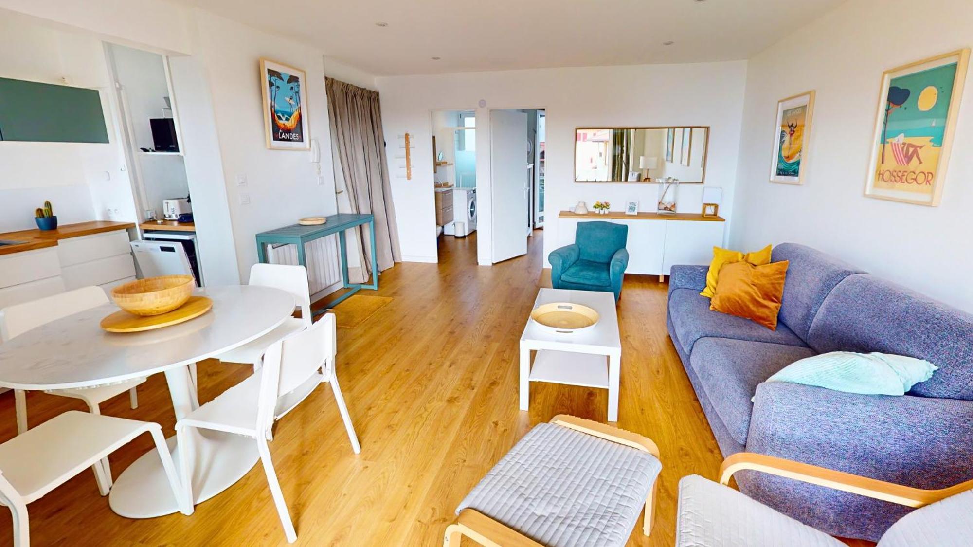 Sable - Appartement Renove Pour 4 Personnes Soorts-Hossegor Exterior foto